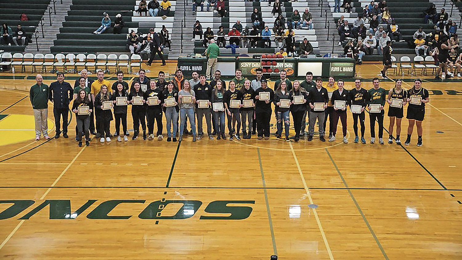 SUNY Delhi Recognizes 39 Scholar/Athletes Catskills Today